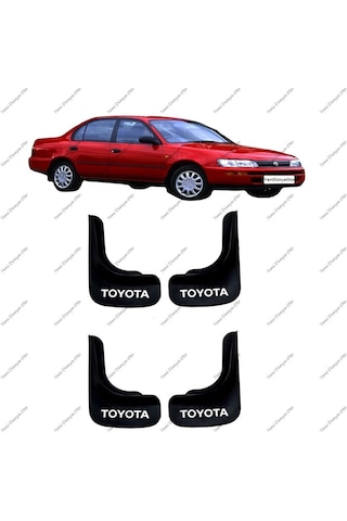Toyota Uyumlu Corolla 1993-1998 4lü Paçalık Çamurluk Tozluk TYT1UX005