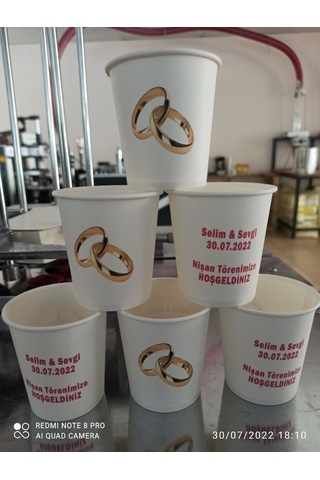 ÖZEL GÜNLERİNİZ İÇİN BASKILI KARTON BARDAK 3000 ADET