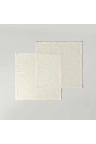 Linens Motion 45x45 Cm 2'li Peçete Ekru Ekru