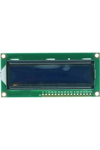 2x16 Lcd Ekran Yeşil  + I2C Arayüzü Modülü