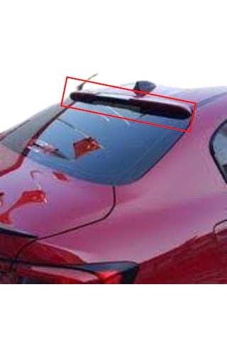 Egea Sedan 2015-2024 Cam Üstü Spoiler Boyasız