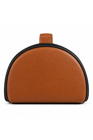 Cemgizay Kabin Boy Evcil Hayvan Taşıma Çantası Omuz Askılı Uçak Onaylı 40x30x23cm Hava Delikli Taba