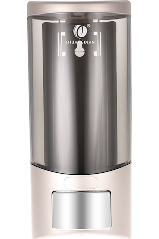 Yifomall Şık Ve Dayanıklı Duvar Tipi Sıvı Sabunluk - 500ml Kapasiteli, Abs+pc Cam, Şampanya Altını Şampanya Altın