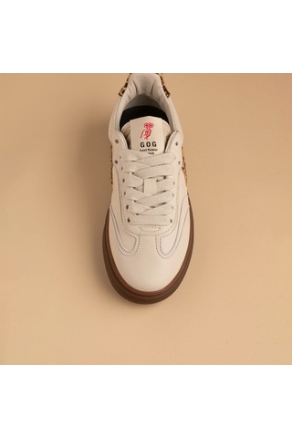 Sneaker Günlük Kadın Earth Lea Garden Of God Off White Animalier Çok Renkli