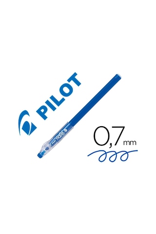Pilot Frixion Ball Stick Roller Silinebilir Jel Kalem 0.7 mm Mavi F14-L 6 Adet