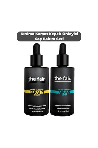 the fair. Kırılma Karşıtı Kepek Önleyici Saç Bakım Seti