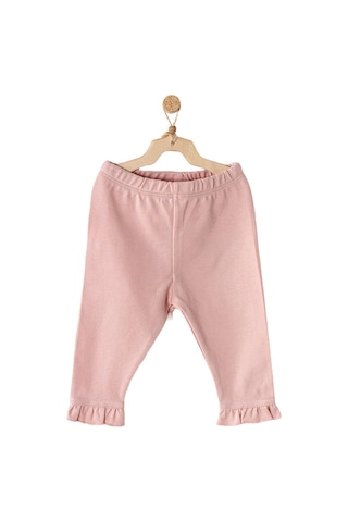 Andywawa Kız Bebek Fiyonk Detaylı Pembe Alt Üst Bebek Takım Ac23066 001