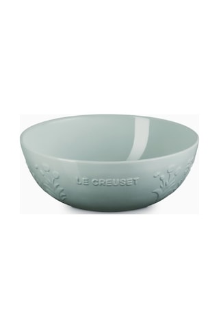 Le Creuset Jardin Seramik Salata Kasesi, Çiçek Desenli Şık Ve Çok Amaçlı Çok Renkli