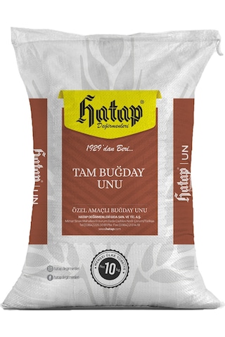 Hatap Tam Buğday Unu 10 KG