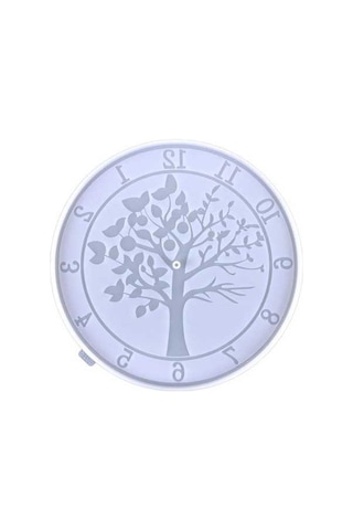 Trendooze Zanaat Ve Süslemeler Silikon Şekli Saati Kalıp İçin Dıy Dekorasyonu Asmalar Zw