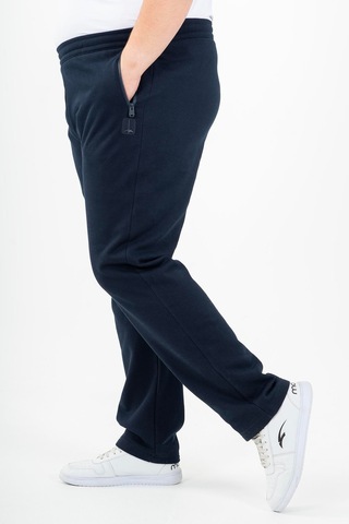 Maraton Sportswear Büyük Beden Erkek Düz Paça Basic Lacivert Eşofman Altı 22371-Lacivert