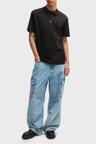 Hugo Erkek Polo Yaka T Shirt 50517638 001 Siyah Siyah