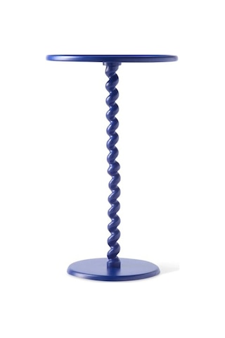 Twister Bar Masası, Toz Boyalı Metal, Lacivert Çok Renkli