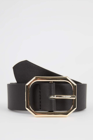 Defacto Kadın Dikdörtgen Toka Suni Deri Jean Kemeri Y5990aznsbk27 Siyah