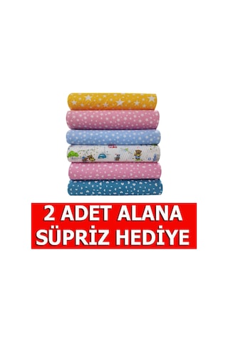 Poplin Kumaş Yıldız Kalp Ayıcık Araba Desenli Nevresim Kumaşı