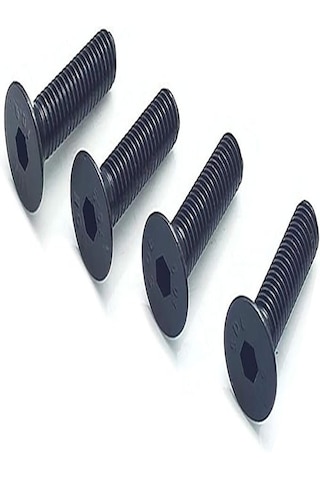 Venoa M4x16 Mm Havşabaş İmbus Civata 10.9 Kalite Siyah Dın7991 30 Adet M4