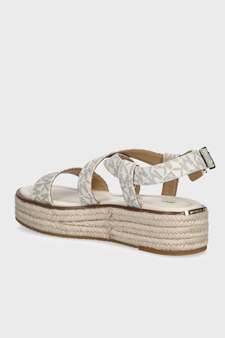 Michael Kors Bayan Sandalet 40s5lyfs1b 150 Ekru