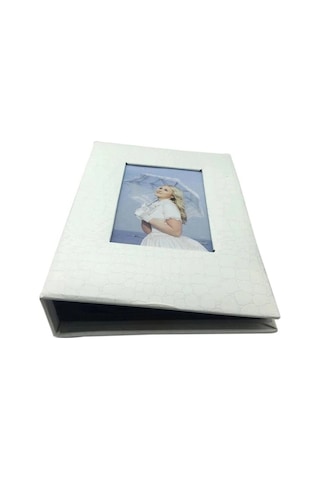 Premium Torima Fotoğraf Albümü 200'lük 4x6 10x15 Albüm Beyaz Özel Saklama Dekoratif