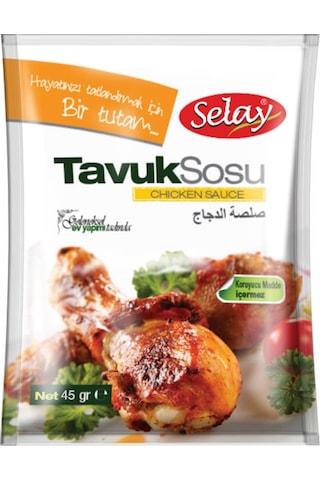 Selay Tavuk Sosu 20 x 45 G