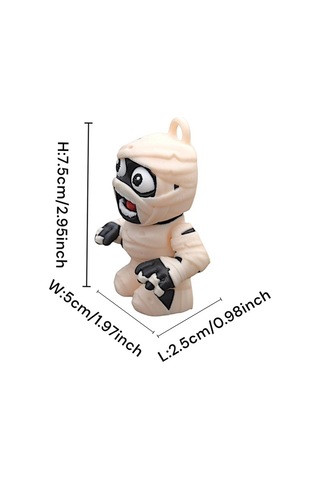 Venturemart Sevimli Bandaj Ahşap Nai Süsleme Dekorasyon