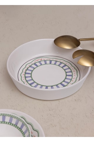 The Mia Spring Salata Kasesi Mavi 23x6 Cm Renkli