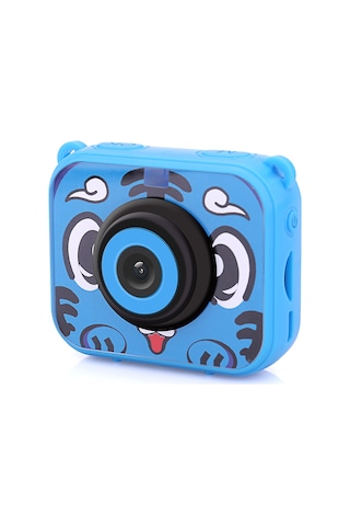 Lemestar Çocuklar İçin Mavi At-g20 Spor Kamera - 30 Metre Su Geçirmez, 1080p Hd Video, 12mp Fotoğraf, Tahil Pil Ve Kolay Kullanım Mavi