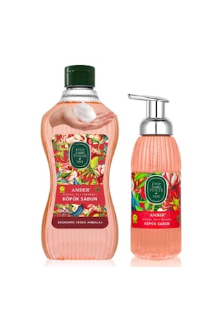 Eyüp Sabri Tuncer 1,5 Lt+500 Ml Amber Doğal Zeytinyağlı Köpük Sabun Kdo Diğer