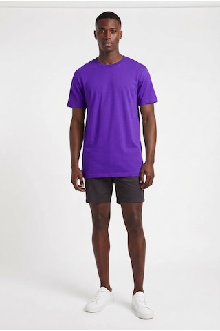 Blow Up Future Gen Basic Mor Erkek T-shirt 141151 Siyah