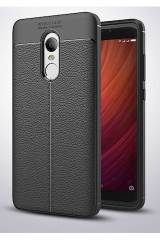 Xiaomi Redmi Note 4X Kılıf Deri Tarzı Niss Silikon Case