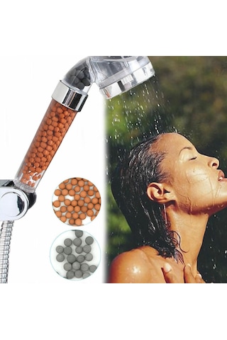 Su Arıtmalı Duş Başlığı Tasarruflu Kokulu Banyo Duş Başlığı 1