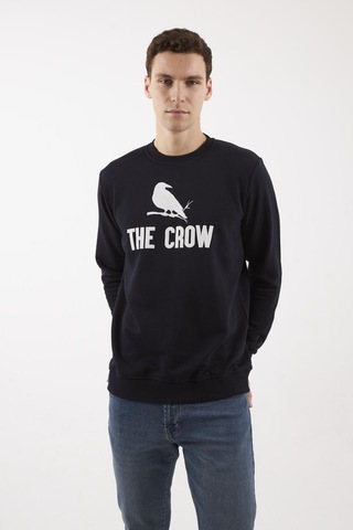 Zoom Lacivert O-yaka Sweatshırt Lacivert