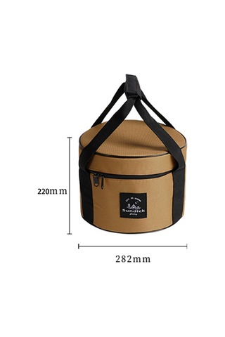 Suntek Kapasiteli Kamp Çantası Taşınabilir Haki-büyük Haki