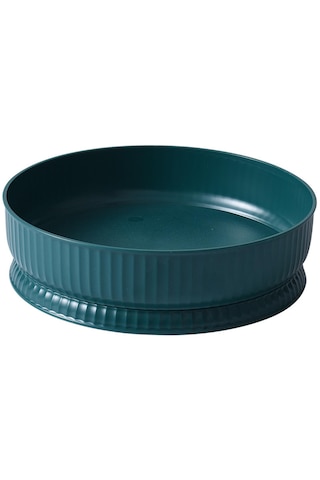 Homyl Baharat Depolama Rafı Dönen Organizatör Tezgah Yeşil Yeşil