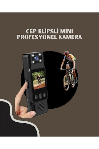 Wifi Özellikli Taşınabilir Kamera - 1.3' Tft Ekran 3mp Fotoğraf 128gb Kart Desteği