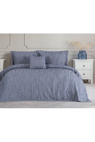 Özdilek Yatak Örtüsü Nırvana Indıgo Çift Kişilik İndigo