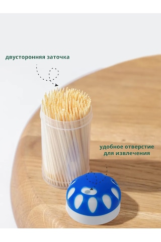 Laduski Ahşap Bambudan Diş Kürdanları 6 Paket X 90 Adet 289202575