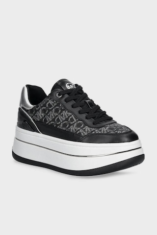 Michael Kors Bayan Ayakkabı 43f4hyfs2l 023 Siyah-gümüş Siyah-Gümüş Siyah - Gümüş