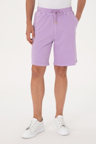 U.s. Polo Assn. Erkek Lila Şort Örme 50298037-vr034 Lila