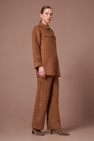 Ftz Women Kadın Süet Takım Camel 31276 Camel