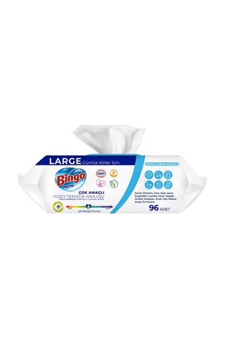 Yüzey Temizlik Havlusu Large Beyaz Sabun 96x12 1152 Yaprak Diğer