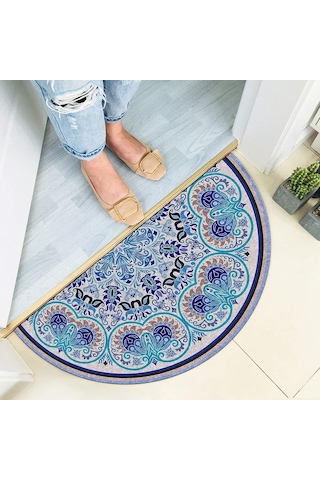 Dekoratif Kapı Önü Paspas, Dış Mekan/ev İçi/banyo/mutfak/yatak Odası/giriş Paspasları Yrmp 001, 30x60 Çok Renkli