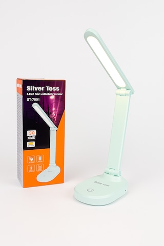 Silver Toss St-7001 Şarjlı Led Masa Lambası