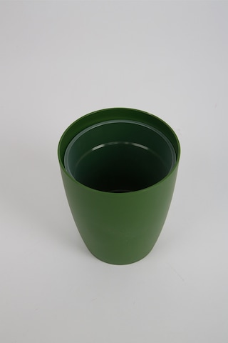 Dekoratif Koyu Yeşil Orkide Saksısı - 4 Adet Set  -12 Pot Üretim Saksısına Uygun