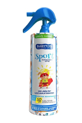 Babyton Suya Dayanıklı Güneş Koruyucu Sprey 50 Spf