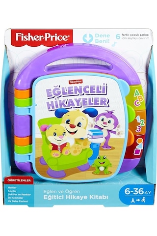 FRC73 Fisher-Price® Eğitici Hikaye Kitabı / Türkçe / Eğlen ve Öğren