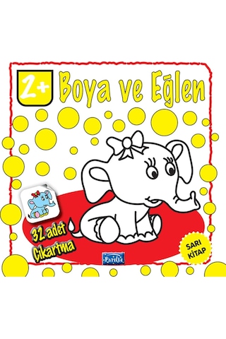 Boya Ve Eğlen Serisi Sarı, Turuncu Ve Yeşil Kitap Seti