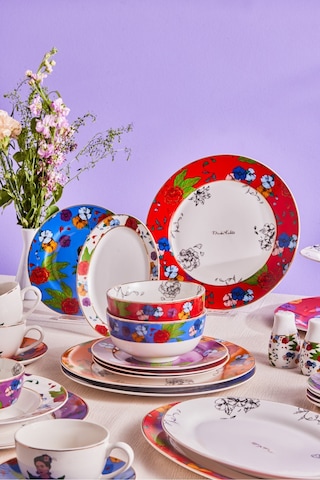 Karaca Frida Servis Tabağı Kırmızı 27 Cm