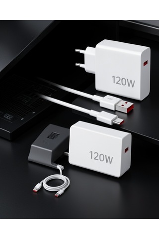 120w Hızlı Şarj Cihazı Type-c Kablo Dahil Uczzz120wşarj-10 Diğer