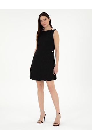 Pierre Cardin Kadın Siyah Elbise Dokuma 50305986-vr046 Siyah