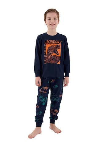 Rolypoly Rp3671-2 Erkek Çocuk Kışlık İkili Pijama Takım Lacivert